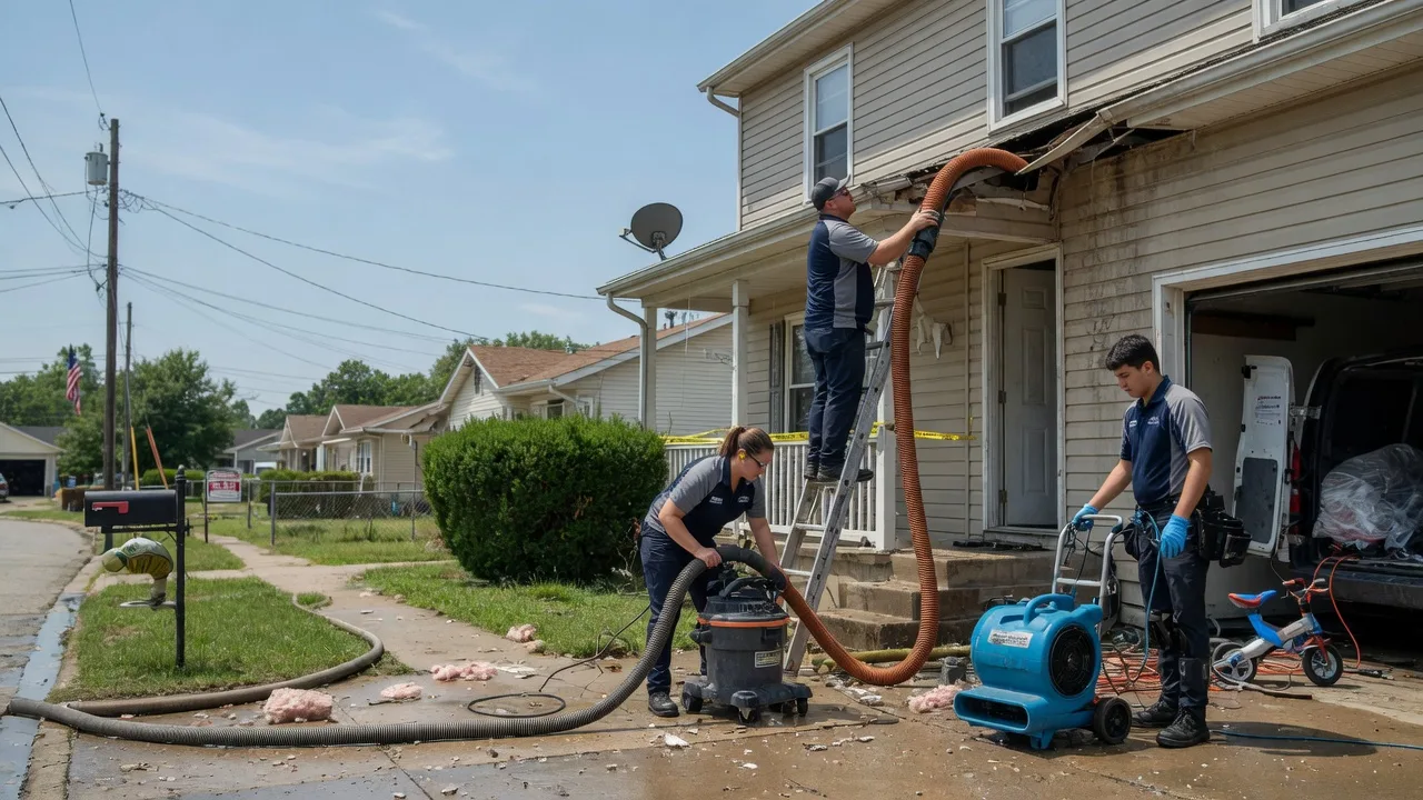 Water Damage Restoration in Pembroke Township, IL near me